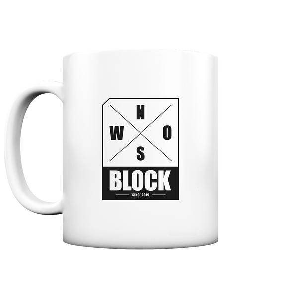 Fanblock Kaffeetasse "SEX, DRUGS & VOLLEYBALL" 330 ml Tasse weiß matt