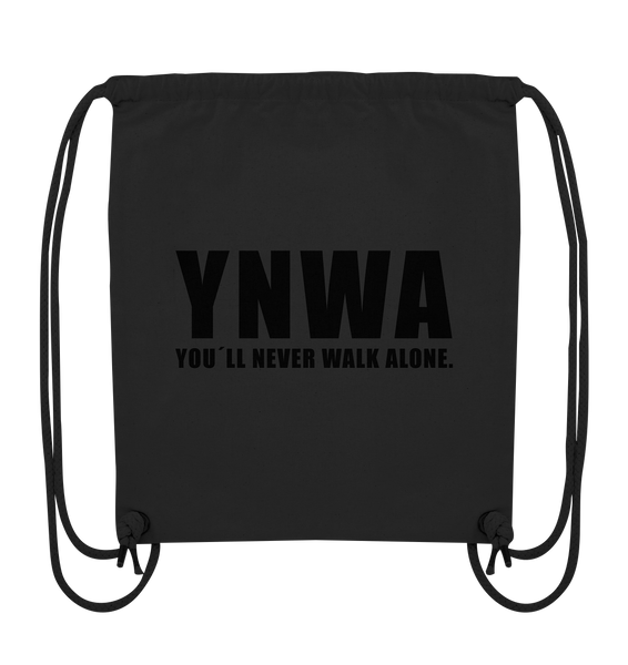 Fanblock Tote-Bag "YNWA" Organic Turnbeutel (80% Bio-Baumwolle, 20% recyceltes Polyester)