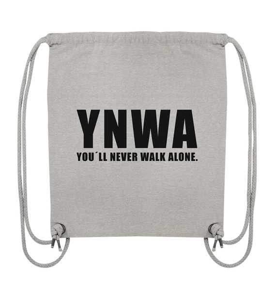 Fanblock Tote-Bag "YNWA" Organic Turnbeutel (80% Bio-Baumwolle, 20% recyceltes Polyester)