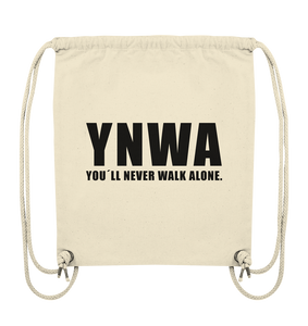 Fanblock Tote-Bag "YNWA" Organic Turnbeutel (80% Bio-Baumwolle, 20% recyceltes Polyester)