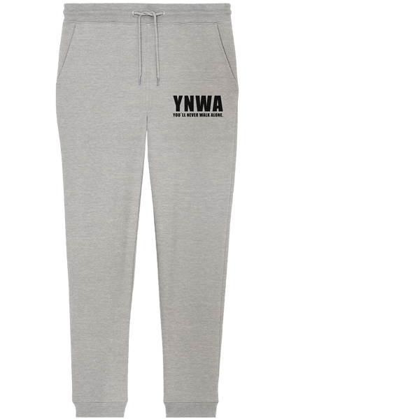 N.O.S.W. BLOCK Fanblock Jogginghose "YNWA" Organic Jogger Pants heather grey