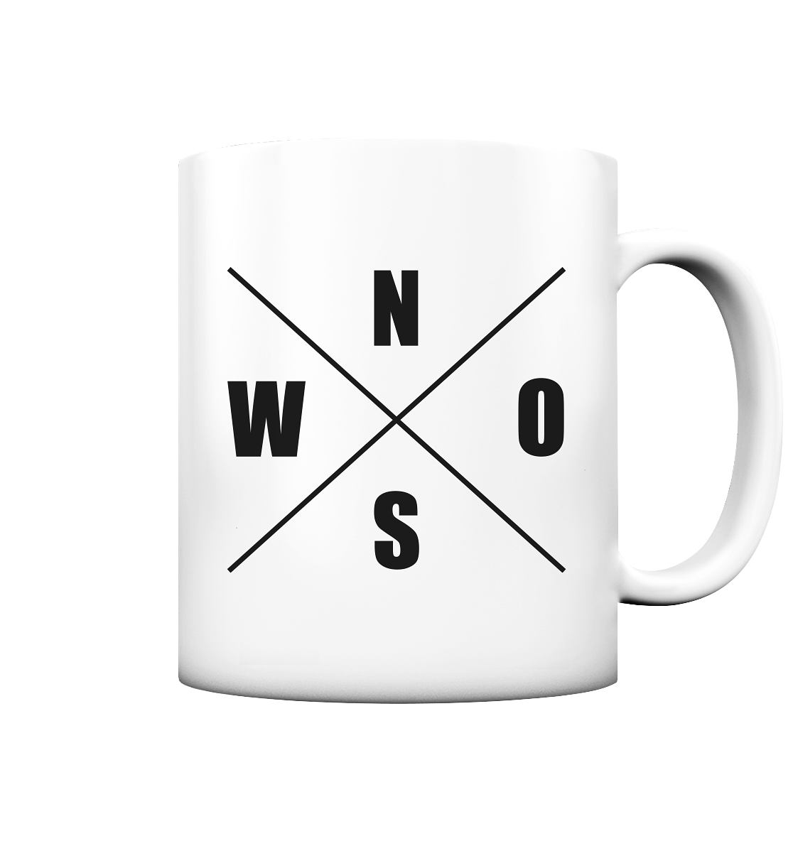 N.O.S.W. BLOCK Fanblock Kaffeetasse "FROM FATHER TO SON" 330 ml Tasse weiß matt