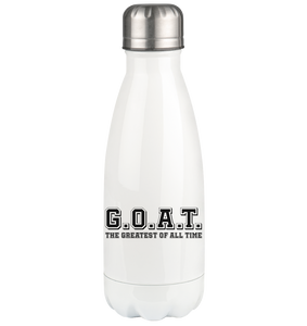 N.O.S.W. BLOCK Trinkflasche Edelstahl "G.O.A.T." Thermosflasche 350ml