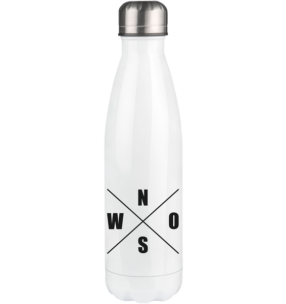 N.O.S.W. BLOCK Trinkflasche Edelstahl "FROM FATHER TO SON" Thermosflasche 500ml